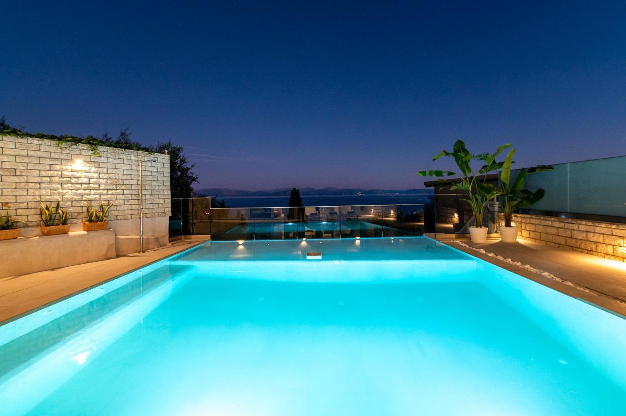 Achillion Luxury Corfu Villa & Suites Perama  Dış mekan fotoğraf